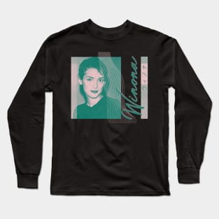 Winona Ryder • #2 • • • •  1990s Aesthetic Design Long Sleeve T-Shirt